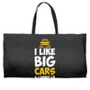 i like big monster cars Weekender Totes