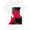 scarlxrd grime Ladies Fitted T-Shirt