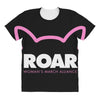 pussy roar - women's march alliance white logo All Over Women's T-shirt