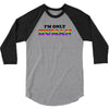 I'm Only Human 3/4 Sleeve Shirt