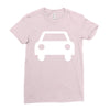 car Ladies Fitted T-Shirt