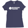 advantage federer' roger federer tennis Ladies Fitted T-Shirt