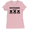 nothing but strikes t shirt funny bowling tee pba sports cool Ladies Fitted T-Shirt