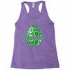 Preggosaurus Egg Funny Racerback Tank