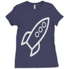 rocket Ladies Fitted T-Shirt