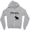 nevermore Zipper Hoodie