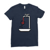 wine Ladies Fitted T-Shirt