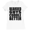 beard Ladies Fitted T-Shirt