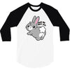 kiss my soft ass 3/4 Sleeve Shirt