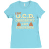 i have o.c.d obsessive cat disorder Ladies Fitted T-Shirt