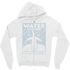 water is sacred no pipelines Zipper Hoodie