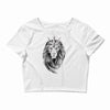 lion with crown Crop Top