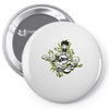 lets rock!!! black Pin-back button