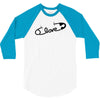 pin love 3/4 Sleeve Shirt