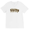 dont let gravity get you down for science geeks V-Neck Tee