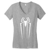 spiderman logo avengers marvel comics gift Women's V-Neck T-Shirt
