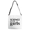 Science is for Girls Adjustable Strap Totes