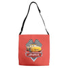 sister cruz remirez Adjustable Strap Totes