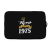 kings are born in 1975 Laptop sleeve