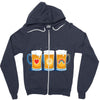 care beers Zipper Hoodie
