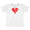 dripping blood superman Toddler T-shirt