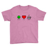 peace love coffee (2) Youth Tee