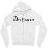 peace on earth Zipper Hoodie