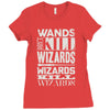 wizards kill wizards Ladies Fitted T-Shirt