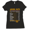 Aries Facts Ladies Fitted T-Shirt