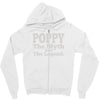 poppy myth legend casual Zipper Hoodie
