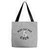 best cat dad ever Tote Bags