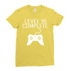 level 16 complete Ladies Fitted T-Shirt
