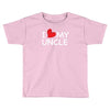 I Love My Uncle Toddler T-shirt