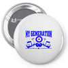 sixties homage Pin-back button