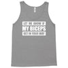 my biceps funny printed Tank Top