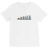 evolution of espionage V-Neck Tee