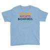 Summer Night Bonfires Beer Youth Tee