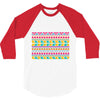 pattern overload 3/4 Sleeve Shirt