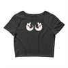 rude christmas pudding Crop Top