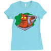 pizza cat Ladies Fitted T-Shirt