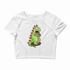 oh no monster Crop Top