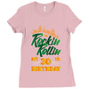 Rockin Rollin 30th Year Birthday Ladies Fitted T-Shirt