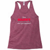 i'm a nanny what's your superpower Racerback Tank