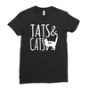 tats and cats Ladies Fitted T-Shirt