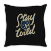 stay wild 2 Throw Pillow