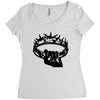 trhones Women's Triblend Scoop T-shirt