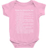 rules for dating my son Baby Onesie