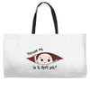 Excuse Me Is It April Yet Baby Boy Weekender Totes
