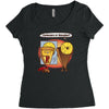 posh pizza (colab with rpadame) Women's Triblend Scoop T-shirt