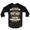 Super Cool Mother Of A Freaking Awesome Son 3/4 Sleeve Shirt